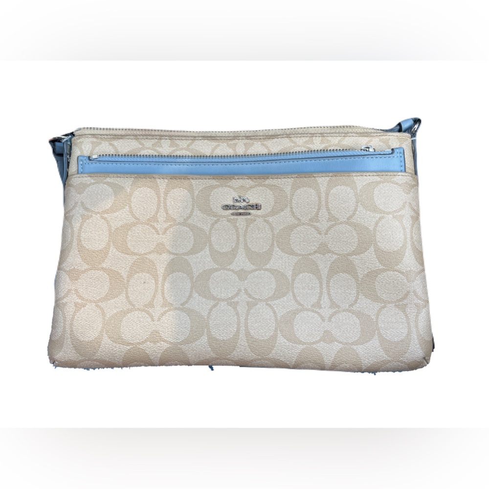 Blue Coach Crossbody